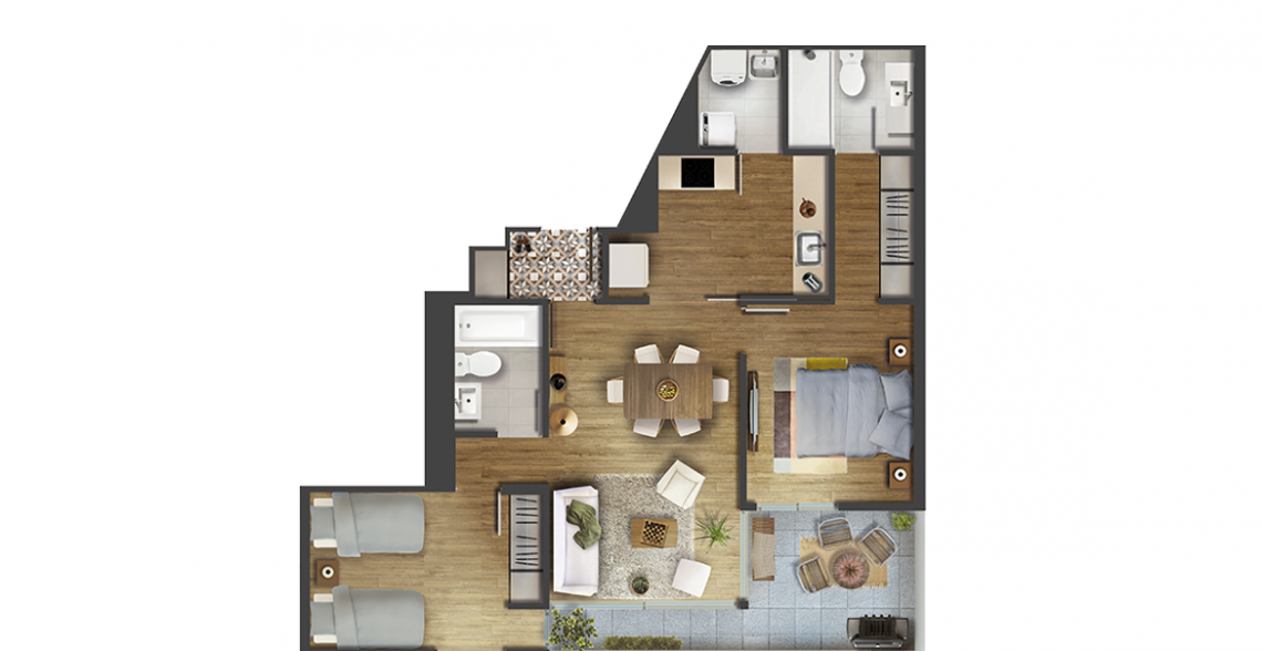 DEPARTAMENTO TIPO 5B